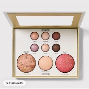 Laura Geller Eyeshadow and Face Palette with Neutrals and Blush